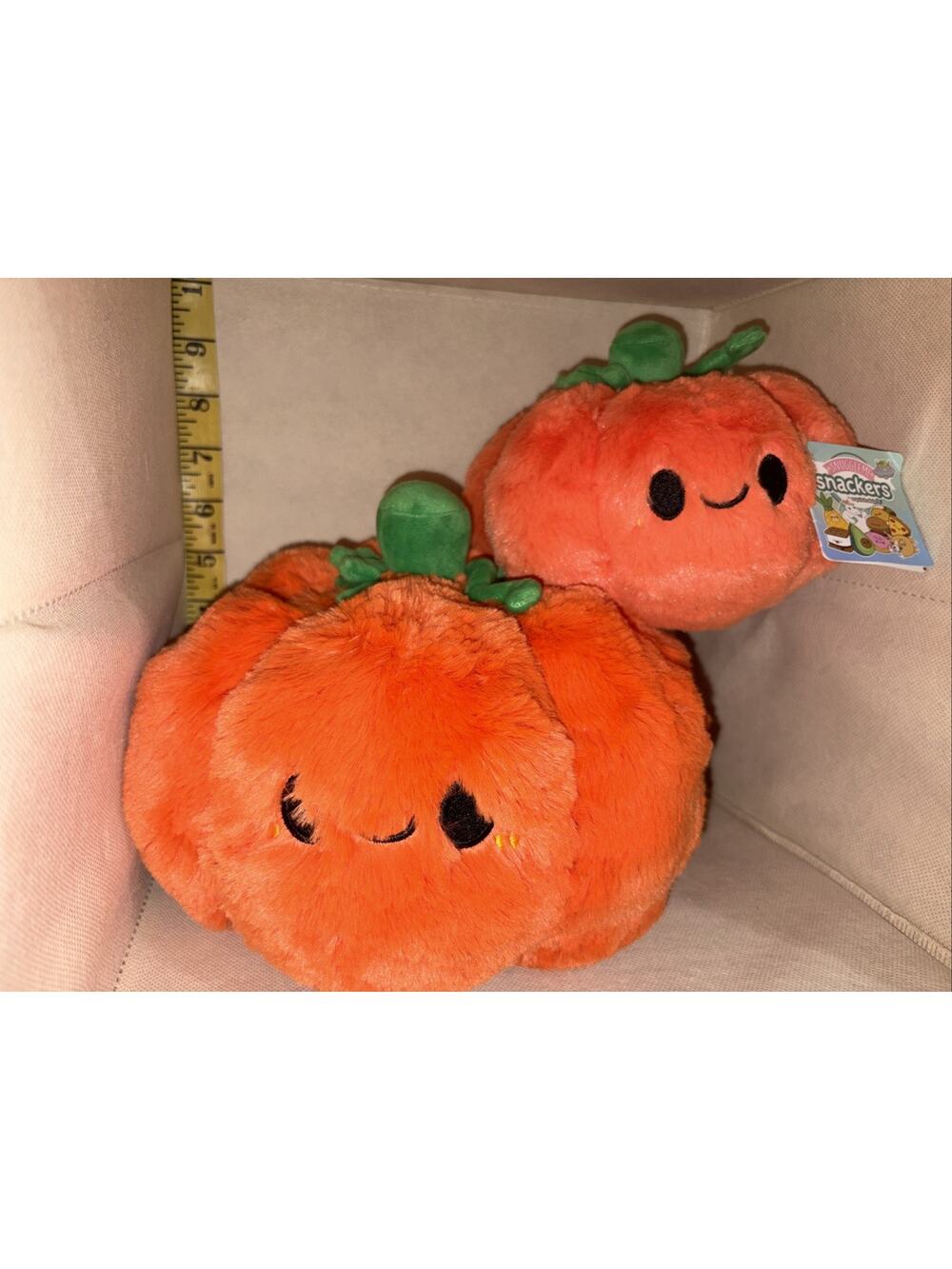 Squishable Pumpkins 8" And 4.5” Plush Halloween Orange (K)